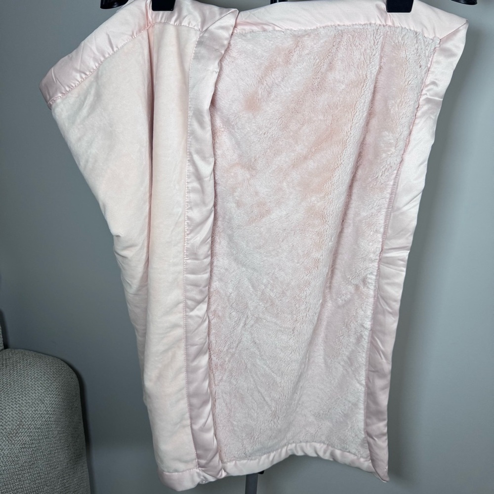 Pottery Barn Kids Soft Pink Baby Blanket
